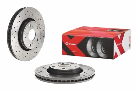 Гальмівні диски BREMBO 09.B043.1X (фото 1)