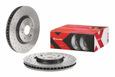 Гальмівні диски BREMBO 09.B269.1X (фото 1)