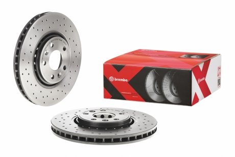 Гальмівні диски BREMBO 09.B352.1X (фото 1)