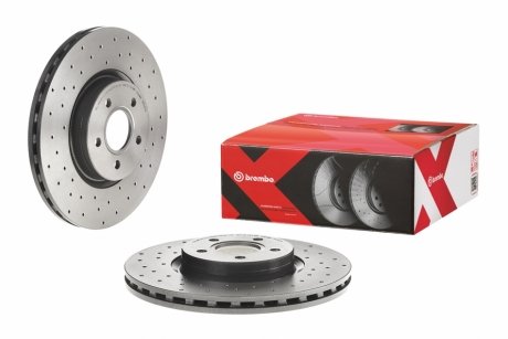 Гальмівні диски BREMBO 09.C542.1X (фото 1)