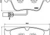 Гальмівні колодки дискові BREMBO P05 003 (фото 1)