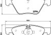 Гальмівні колодки, тюнінг BREMBO P 06 036X (фото 1)