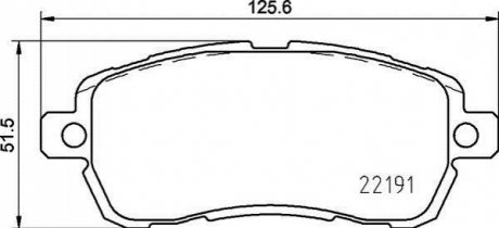 Гальмівні колодки дискові BREMBO P24 203 (фото 1)