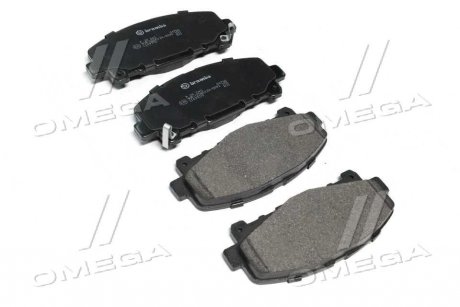 Колодка торм. диск. HONDA ACCORD передн. BREMBO P 28 043 (фото 1)