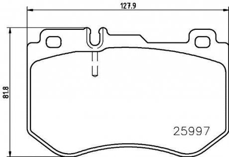 Автозапчасть BREMBO P50123 (фото 1)