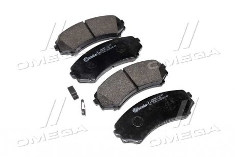 Колодка торм. диск. MAZDA MPV,MITSUBISHI PAJERO, передн. BREMBO P 54 029 (фото 1)