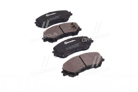 Колодка торм. диск. NISSAN QASHQAI, RENAULT KADJAR передн. BREMBO P 56 100 (фото 1)