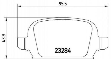 Гальмівні колодки дискові BREMBO P59 037 (фото 1)