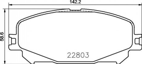 Гальмівні колодки дискові BREMBO P68 071 (фото 1)