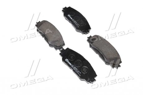 Колодка торм. диск. TOYOTA AURIS, RAV 4 передн. BREMBO P 83 082 (фото 1)