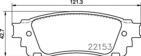 Гальмівні колодки дискові BREMBO P83 166 (фото 1)