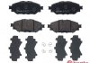 Колодки тормозные передние (Advics) TOYOTA FORTUNER (_N15_, _N16_) 05/15->/TOYOTA HILUX VIII Pick-up BREMBO P83 167 (фото 2)