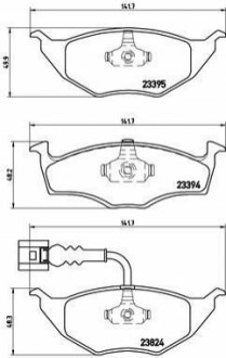 Гальмівні колодки дискові BREMBO P85 063 (фото 1)