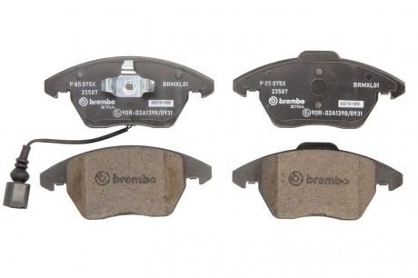 Гальмівні колодки, тюнінг BREMBO P 85 075X (фото 1)