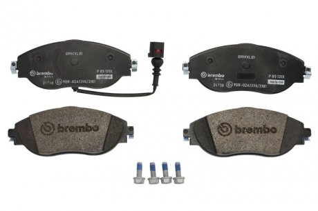 Гальмівні колодки дискові BREMBO P85 131X (фото 1)