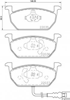 Гальмівні колодки, тюнінг BREMBO P 85 137X (фото 1)