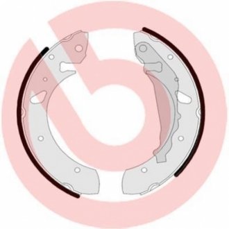 Гальмівні колодки барабанные BREMBO S83 507 (фото 1)