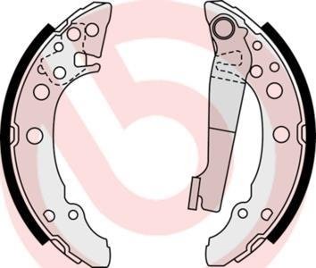 Гальмівні колодки (набір) BREMBO S85535 (фото 1)