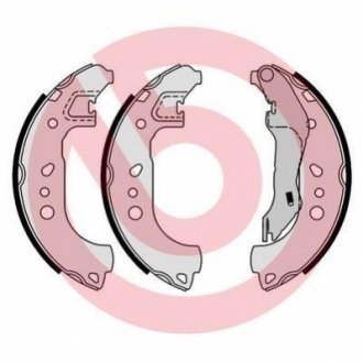 Гальмівні колодки барабанні BREMBO S85 543 (фото 1)