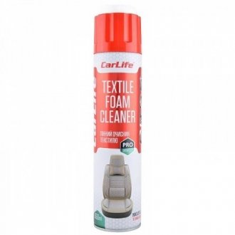 Пінний очисник текстилю. TEXTILE FOAM CLEANER 650ml CarLife CF651 (фото 1)