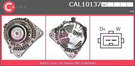 Генератор CASCO CAL10137AS (фото 1)