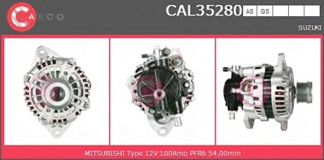 Генератор CASCO CAL35280AS (фото 1)