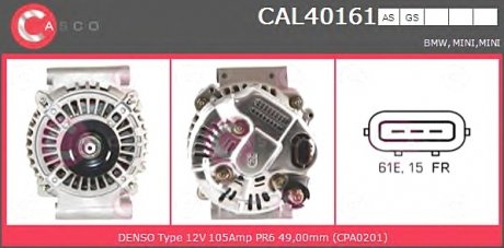 Генератор CASCO CAL40161AS (фото 1)