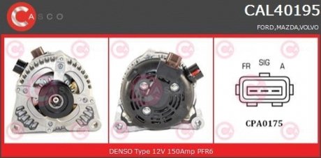 Генератор CASCO CAL40195AS (фото 1)