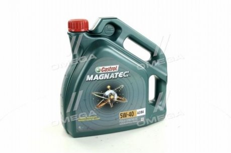 Масло моторн. Magnatec 5W-40 A3/В4 (Канистра 4л) CASTROL 15C9D1 (фото 1)