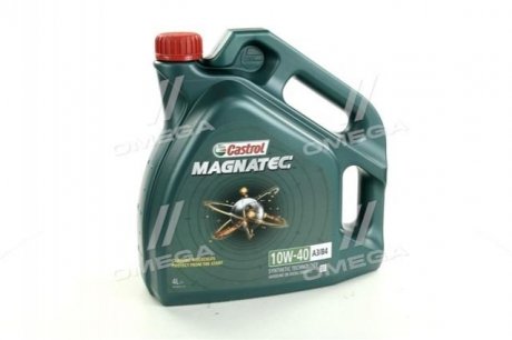 Олива моторна Magnatec 10w-40 A3/B4 (Каністра 4л) CASTROL 15CA1F (фото 1)