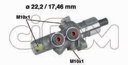 DB Главный тормозной циліндр 22,20/17,46mm DB W201 82- CIFAM 202-175 (фото 1)