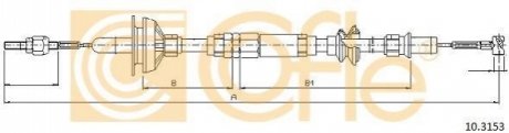 Трос зчеплення COFLE 10.3153 (фото 1)