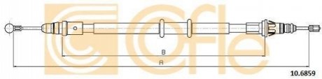 Трос ручного гальма COFLE 10.6859 (фото 1)