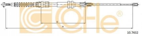 Трос ручника COFLE 10.7432 (фото 1)