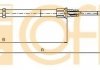 Трос ручного гальма зад. Л/П VW Passat 1,8-2,0 93- (дискові гальма) 1721/1030 COFLE 10.7491 (фото 1)