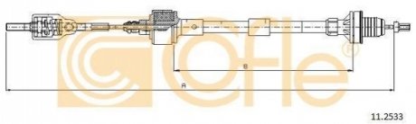 Трос сцепление COFLE 11.2533 (фото 1)