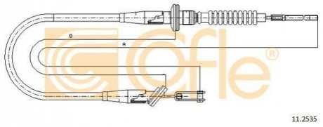 Трос сцепление COFLE 11.2535 (фото 1)