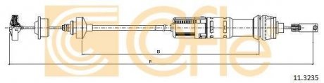 Трос сцепление COFLE 113235 (фото 1)