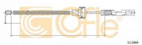 Трос ручника COFLE 11.5464 (фото 1)