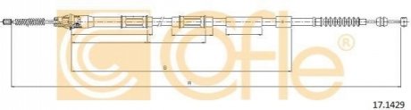 Трос ручного гальма COFLE 17.1429 (фото 1)
