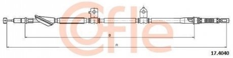Трос COFLE 17.4040 (фото 1)