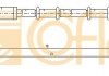 Трос ручника COFLE 441.3 (фото 1)