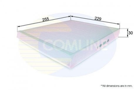 Фільтр повітря (салону) COMLINE EKF123 (фото 1)