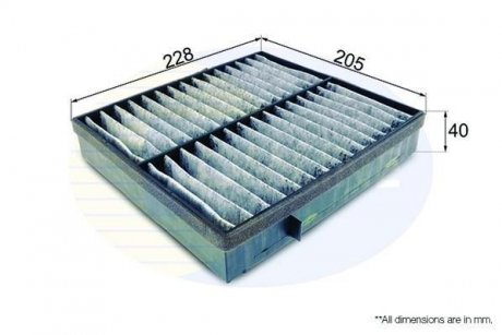 Фильтр COMLINE EKF347A (фото 1)