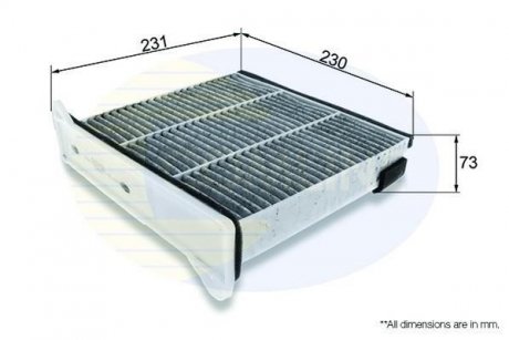 Фильтр COMLINE EKF349A (фото 1)