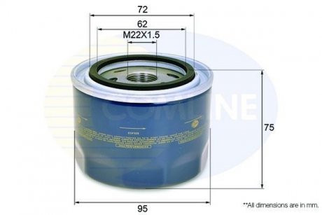 Фільтр масла COMLINE EOF228 (фото 1)