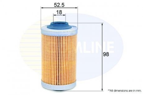 Фільтр масла COMLINE EOF234 (фото 1)