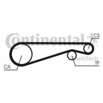 Ремінь ГРМ Contitech CT 653 (фото 1)