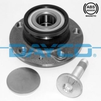 Маточина колеса AUDI A3, Q3, TT; SEAT ALHAMBRA, ALTEA, ALTEA XL, LEON, TARRACO, TOLEDO III; SKODA OCTAVIA II, SUPERB II, SUPERB III, YETI; VW ARTEON 1.2-3.6 02.03- DAYCO KWD1005 (фото 1)