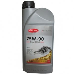 Масло трансмисс. GEAR OIL 5/4 75W-90 GL5 (Канистра 1л) Delphi 25067150 (фото 1)